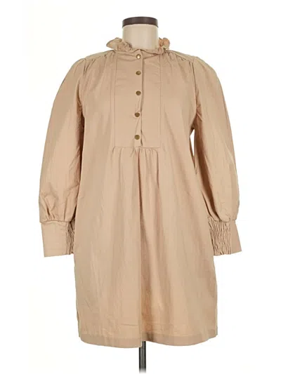 Pre-owned Pomander Place Casual Dress In Brown