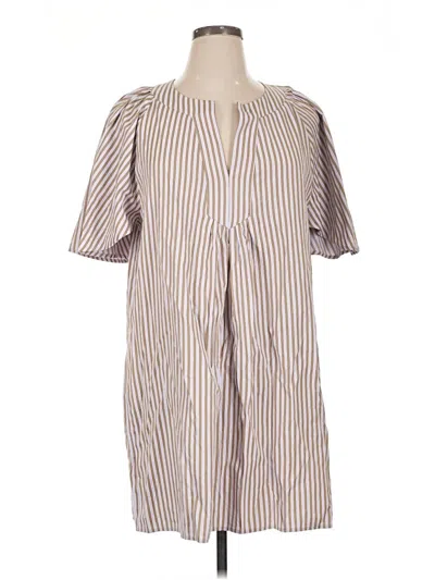 Pre-owned Pomander Place Casual Dress In Brown