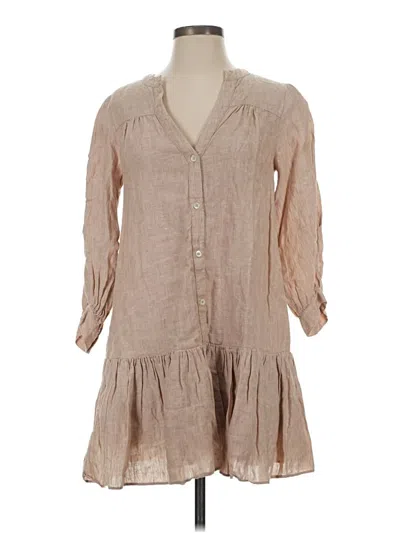 Pre-owned Pomander Place Casual Dress In Brown