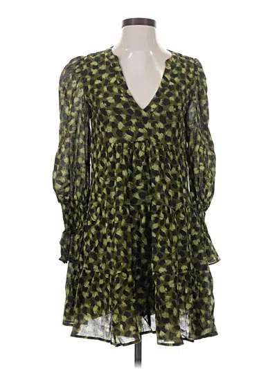 Pre-owned Pomander Place Casual Dress In Green