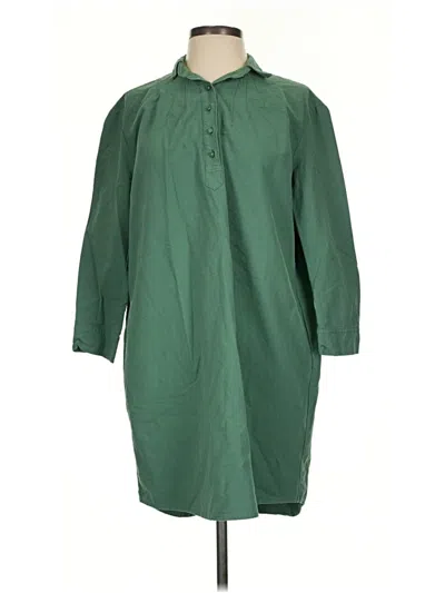 Pre-owned Pomander Place Casual Dress In Green