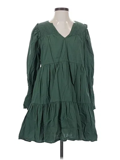 Pre-owned Pomander Place Casual Dress In Green