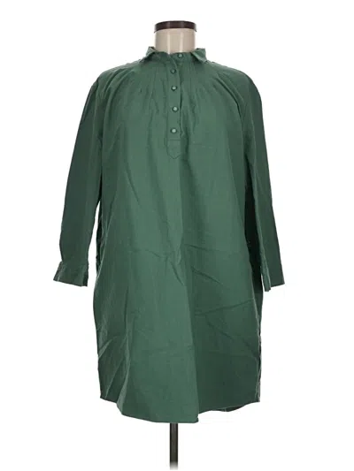 Pre-owned Pomander Place Casual Dress In Green