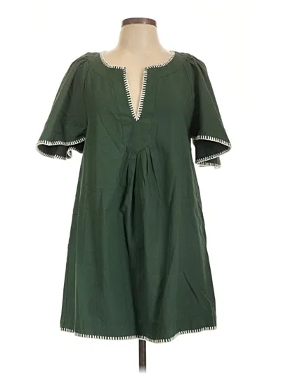 Pre-owned Pomander Place Casual Dress In Green