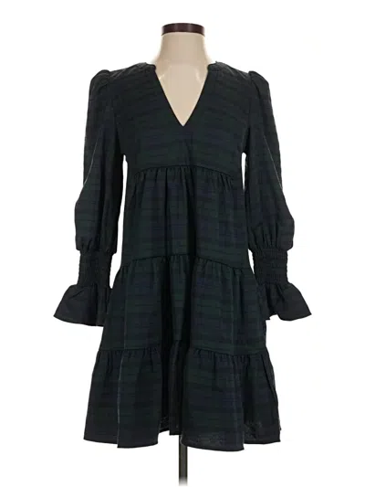Pre-owned Pomander Place Casual Dress In Green