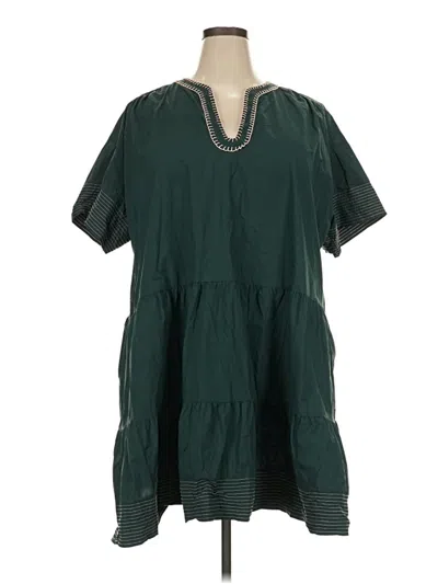 Pre-owned Pomander Place Casual Dress In Green