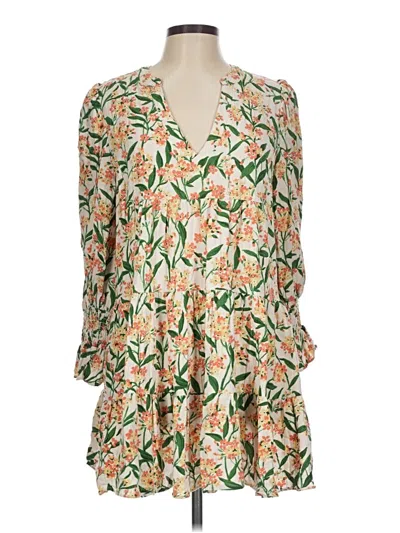 Pre-owned Pomander Place Casual Dress In Green