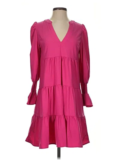 Pre-owned Pomander Place Casual Dress In Pink