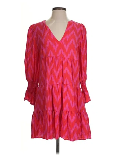 Pre-owned Pomander Place Casual Dress In Pink