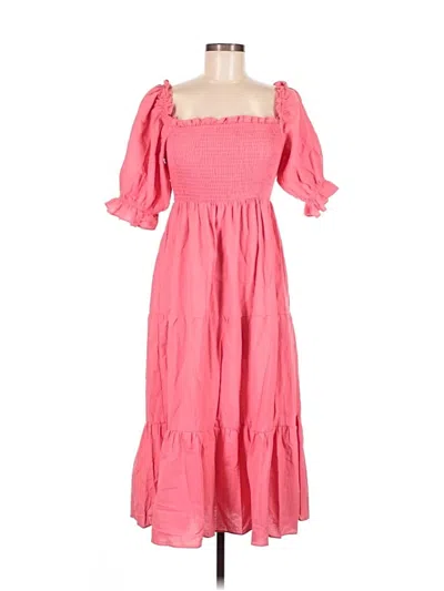 Pre-owned Pomander Place Casual Dress In Pink