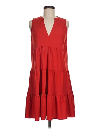 Pre-owned Pomander Place Casual Dress In Red