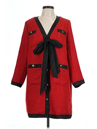 Pre-owned Pomander Place Casual Dress In Red