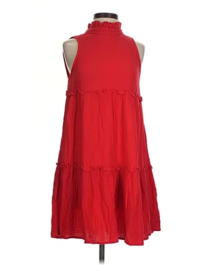 Pre-owned Pomander Place Casual Dress In Red