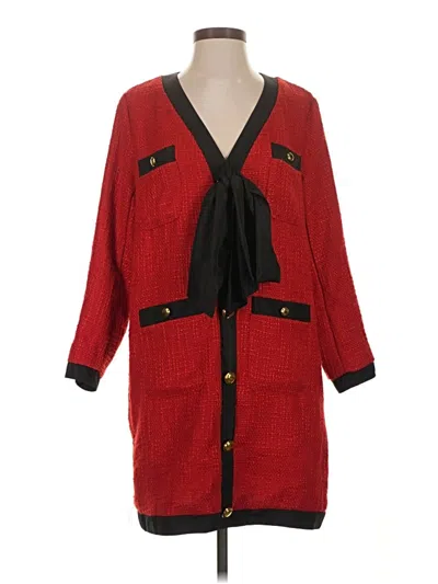 Pre-owned Pomander Place Casual Dress In Red