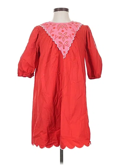 Pre-owned Pomander Place Casual Dress In Red