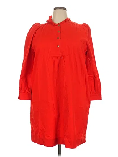 Pre-owned Pomander Place Casual Dress In Red