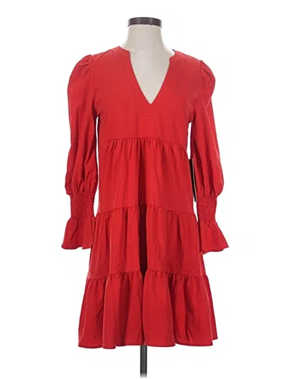 Pre-owned Pomander Place Casual Dress In Red
