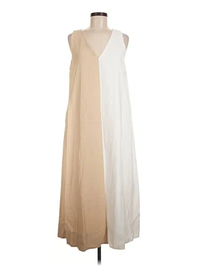 Pre-owned Pomander Place Casual Dress In Tan
