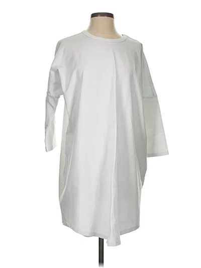 Pre-owned Pomander Place Casual Dress In White