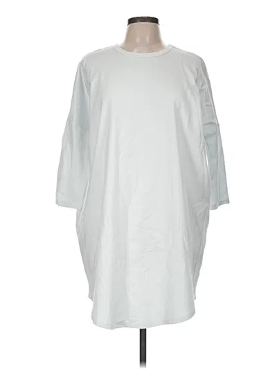 Pre-owned Pomander Place Casual Dress In White