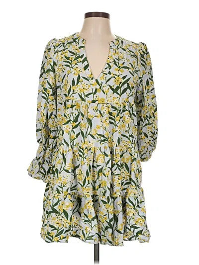 Pre-owned Pomander Place Casual Dress In Yellow