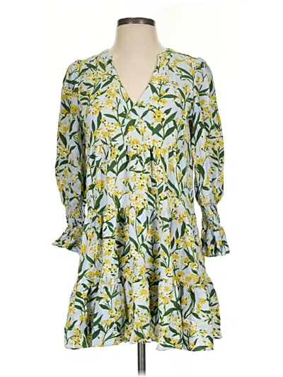 Pre-owned Pomander Place Casual Dress In Yellow