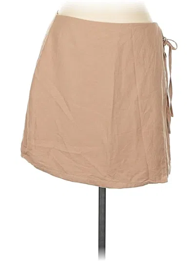 Pre-owned Pomander Place Casual Skirt In Brown