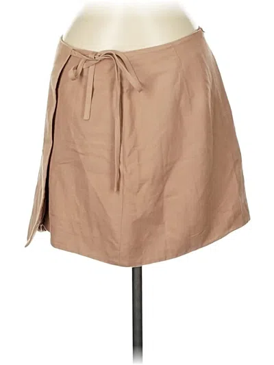 Pre-owned Pomander Place Casual Skirt In Brown