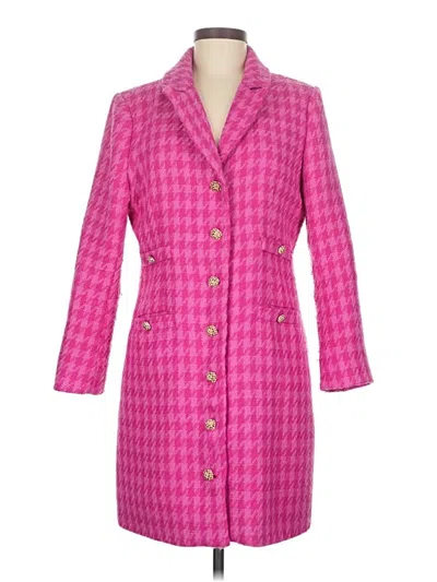 Pre-owned Pomander Place Coat In Pink