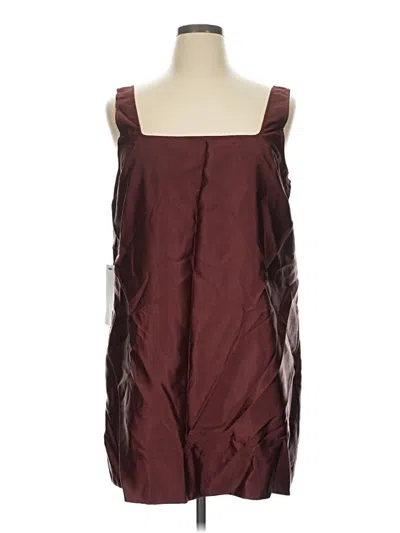 Pre-owned Pomander Place Cocktail Dress In Burgundy