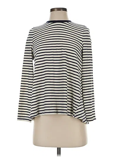 Pre-owned Pomander Place Long Sleeve Turtleneck In Ivory