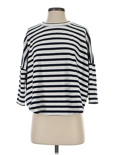 Pre-owned Pomander Place Pullover Sweater In White