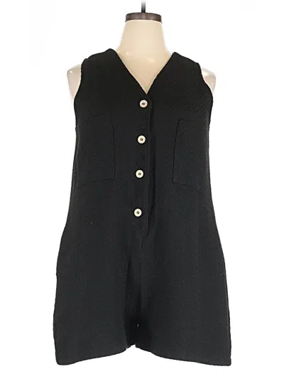 Pre-owned Pomander Place Romper In Black