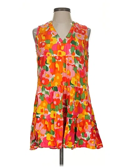 Pre-owned Pomander Place Sleeveless Blouse In Orange