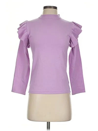 Pre-owned Pomander Place Sweatshirt In Purple