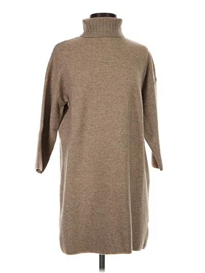 Pre-owned Pomander Place Turtleneck Sweater In Brown
