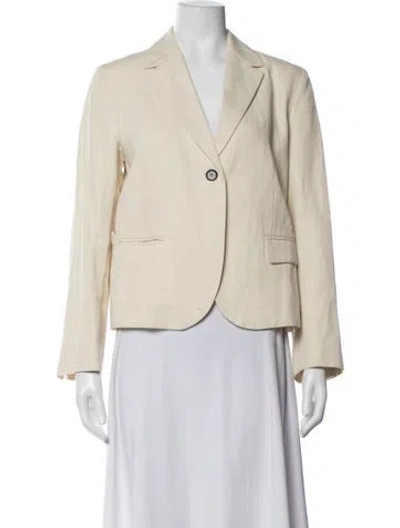 Pre-owned Pomandère Blazer In Neutrals
