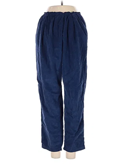 Pre-owned Pomandère Casual Pants In Blue