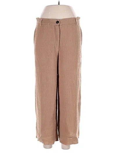 Pre-owned Pomandère Casual Pants In Brown