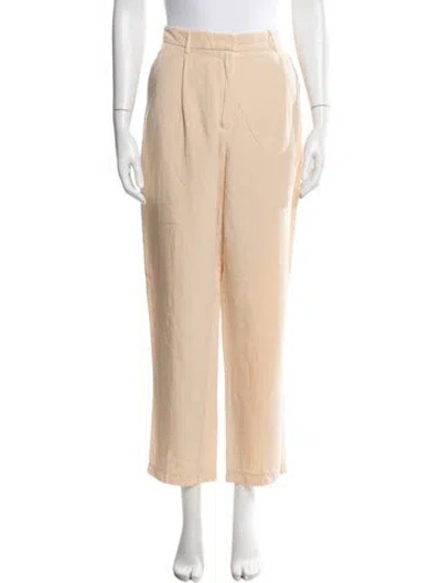 Pre-owned Pomandère Wide Leg Pants In Neutral