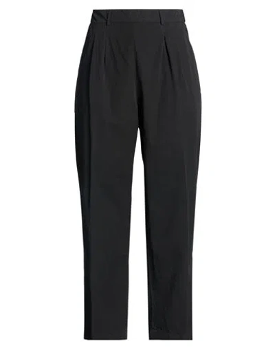 Pomandère Woman Pants Black Size 10 Cotton