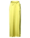 Pomandère Woman Pants Lime Green Size 10 Viscose In Green