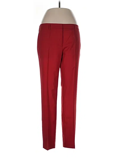Pre-owned Pomandère Wool Pants In Red