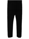 Poème Bohèmien Belt Loops Trouser In Black