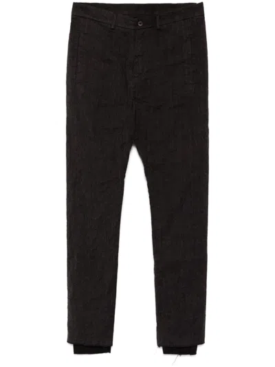 Poème Bohèmien Belt Loops Trouser In Grey