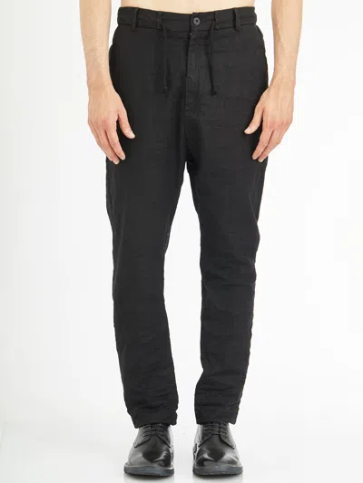 Poème Bohèmien Poeme Bohemien Linen Pants With Drawstring