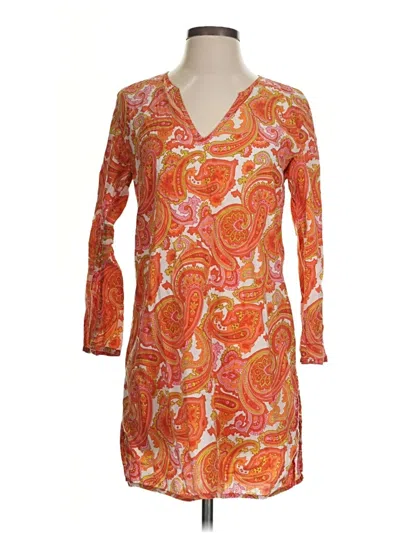 Pre-owned Pomegranate Casual Dress In Orange