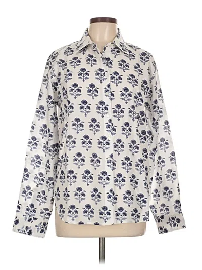 Pomegranate Long Sleeve Blouse In Multi