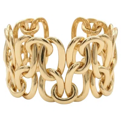 Pre-owned Pomellato 18 Karat Rose Gold Bracelet In Red