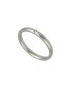 Pomellato 18k 0.03 Ct. Tw. Diamond Satin Finish Ring (authentic )